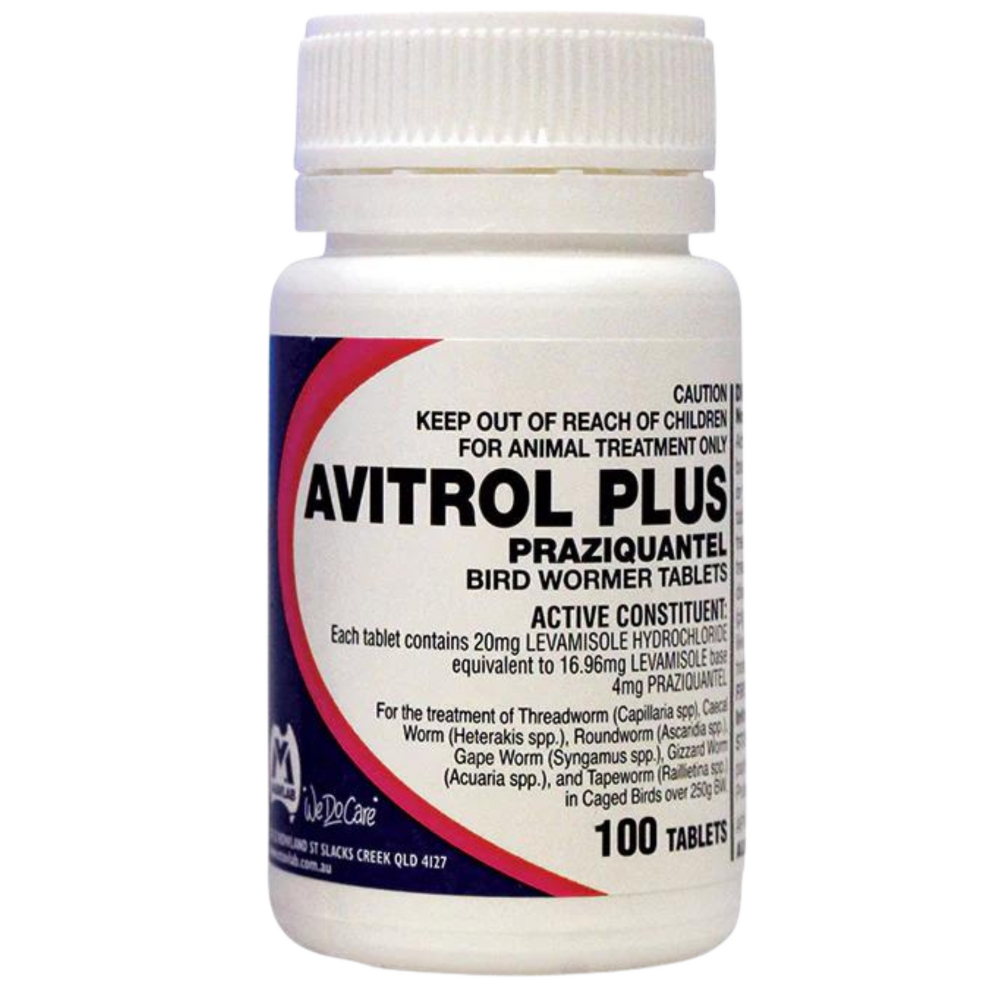 AVITROL Plus Bird Wormer Tablets
