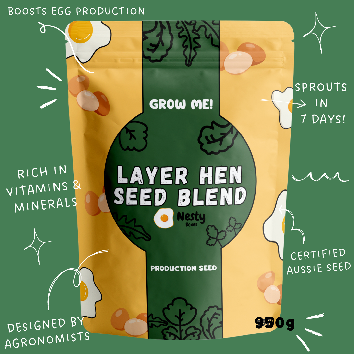 Laying Hen Seed Blend 950g