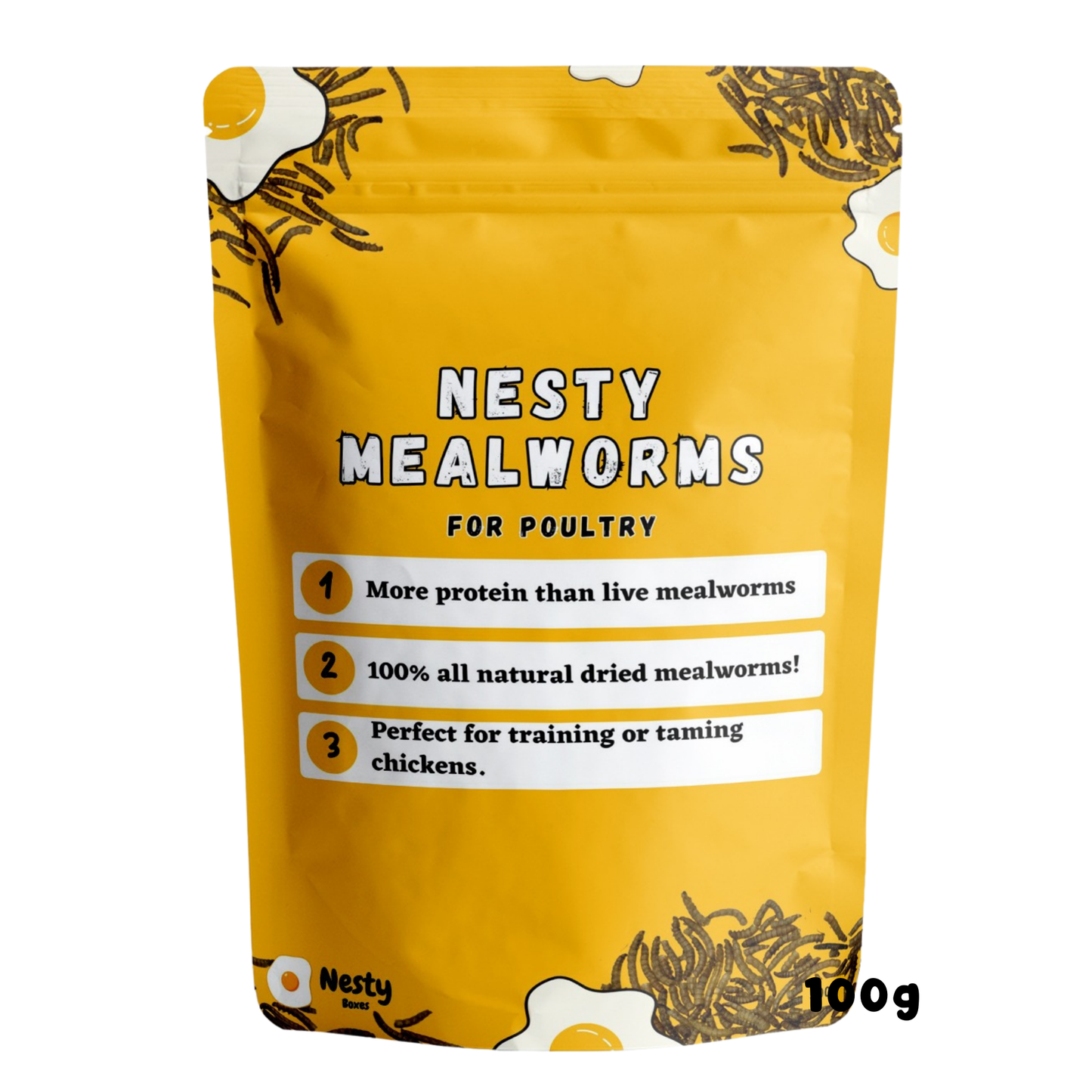 Nesty Dried Mealworms