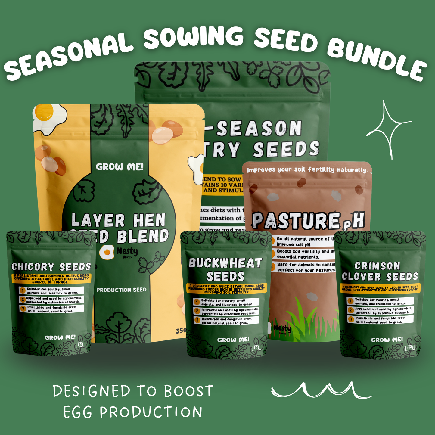 Winter Sowing Seed Bundle