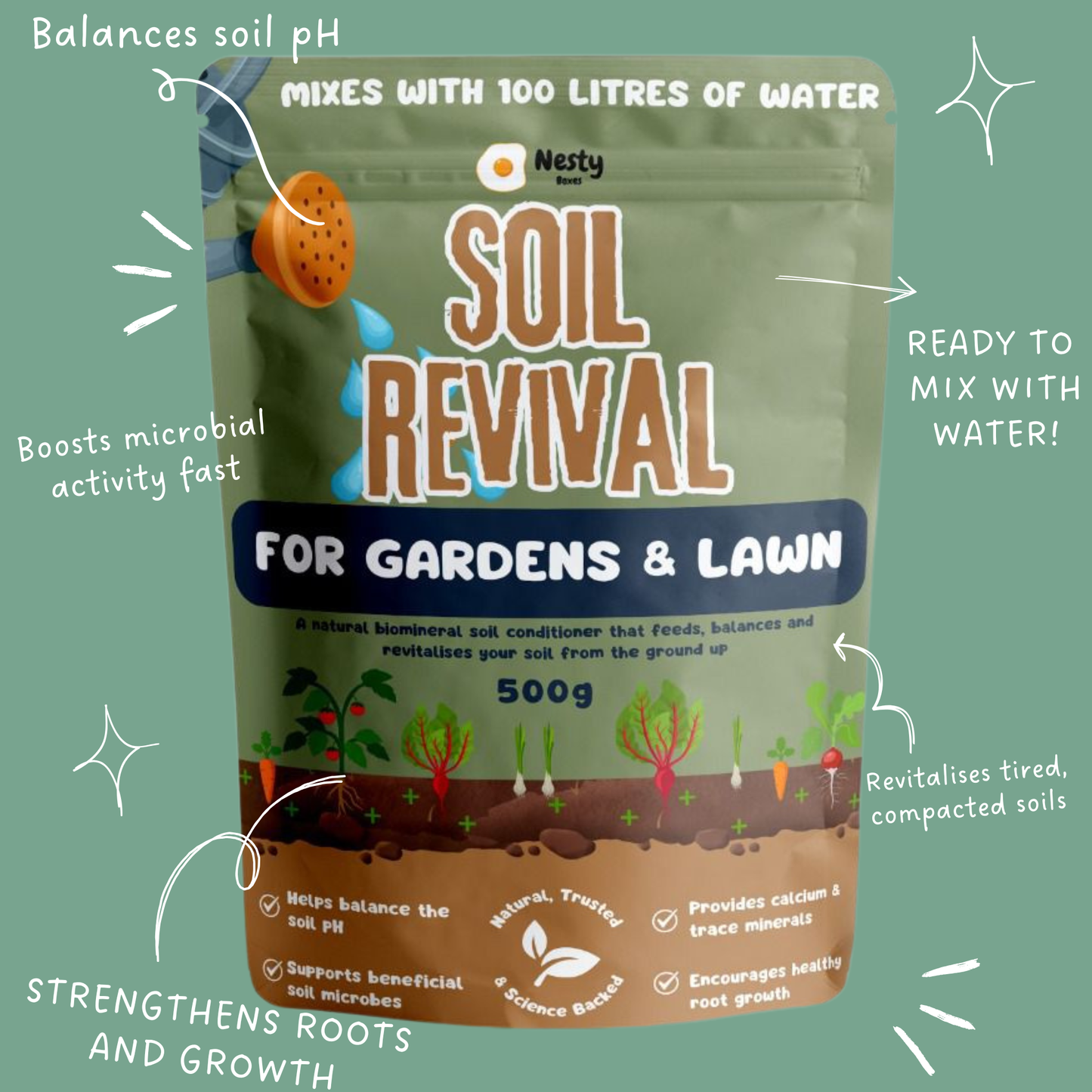 Soil Revival - Biomineral Soil Conditioner 500g