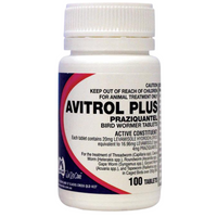 AVITROL Plus Bird Wormer Tablets