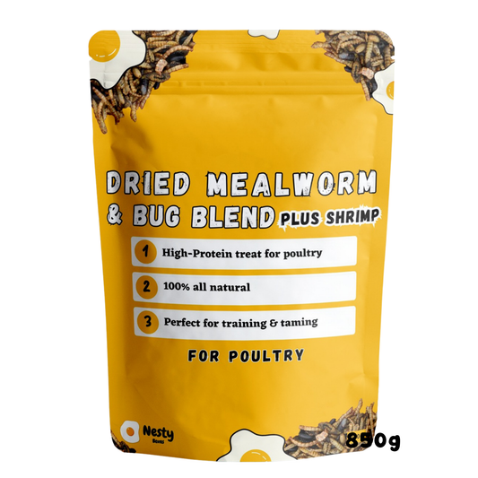 Nesty Dried Mealworm and Bug Blend