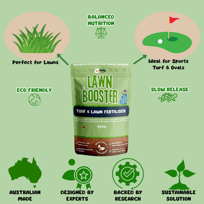Lawn Booster - Turf & Lawn Fertiliser 950g