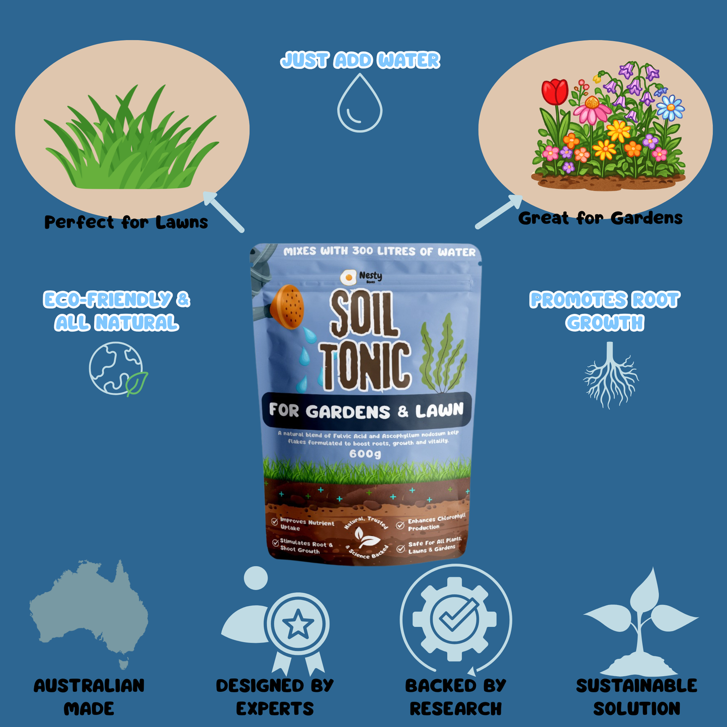 Soil Tonic - Fertiliser Concentrate 600g