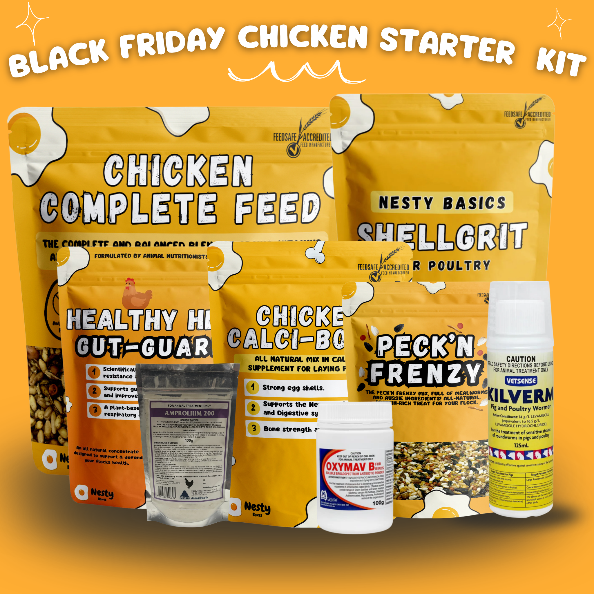 Black Friday Chicken Starter Kit