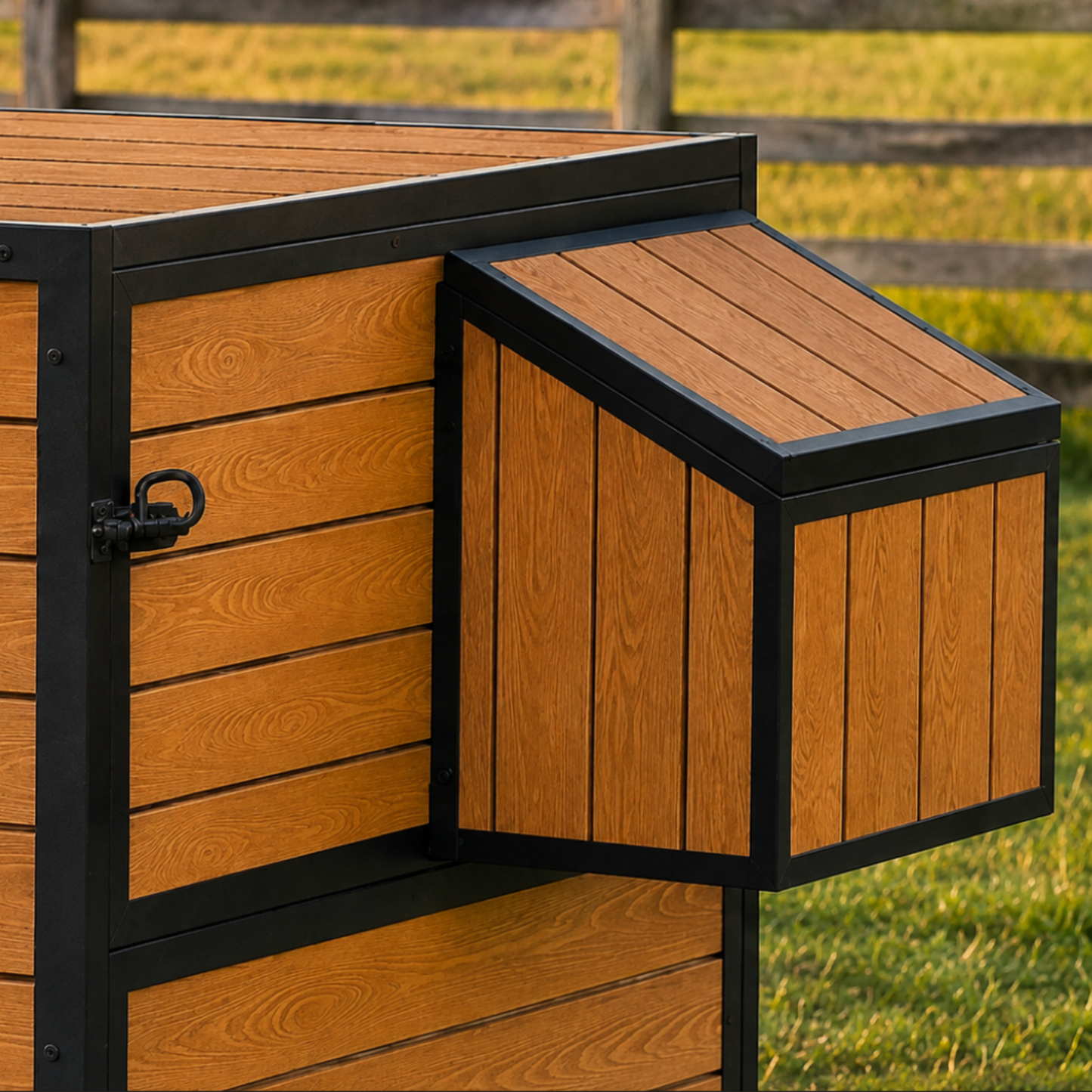 Nesty Wood-Plastic Composite Portable Chicken Coop