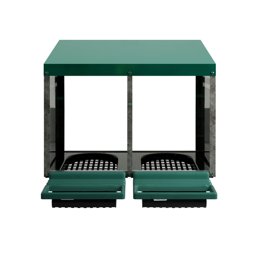 Internal Rollaway Nesting Box Double