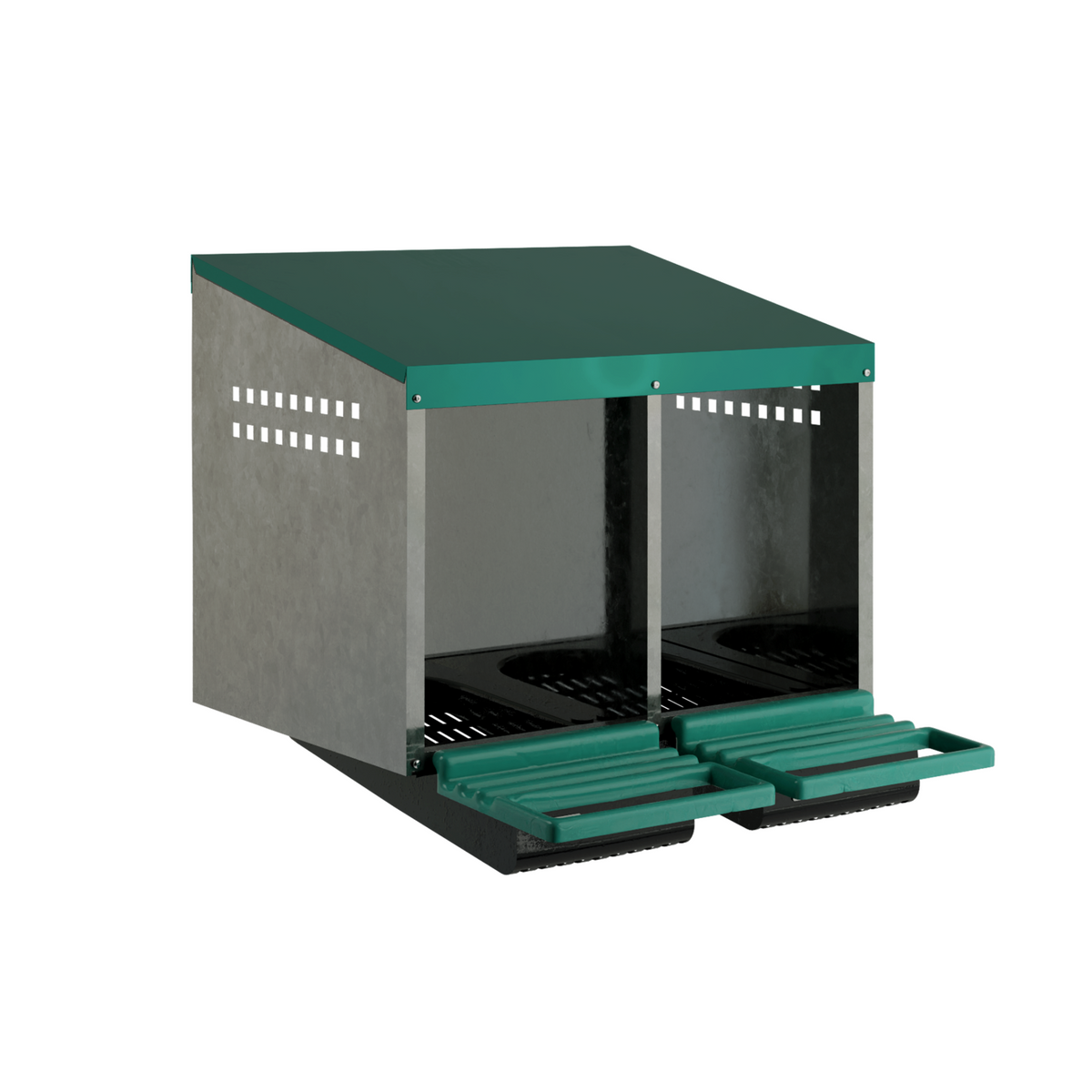 Nesting Rack Reverse Nesting Box Buy Internal Rollaway Nesting Box Double | Nesty Boxes