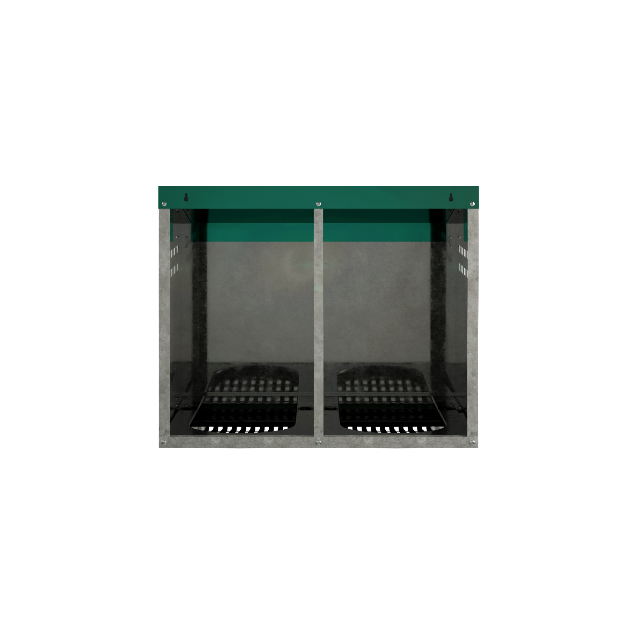 External Rollaway Nesting Box Double | Clean Eggs Easy – Nesty Boxes