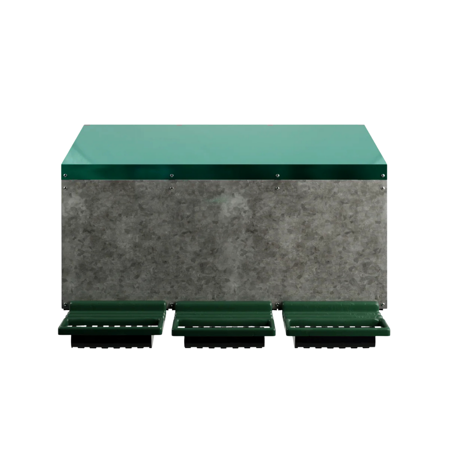 External Rollaway Nesting Box Triple