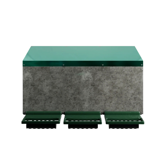 External Rollaway Nesting Box Triple