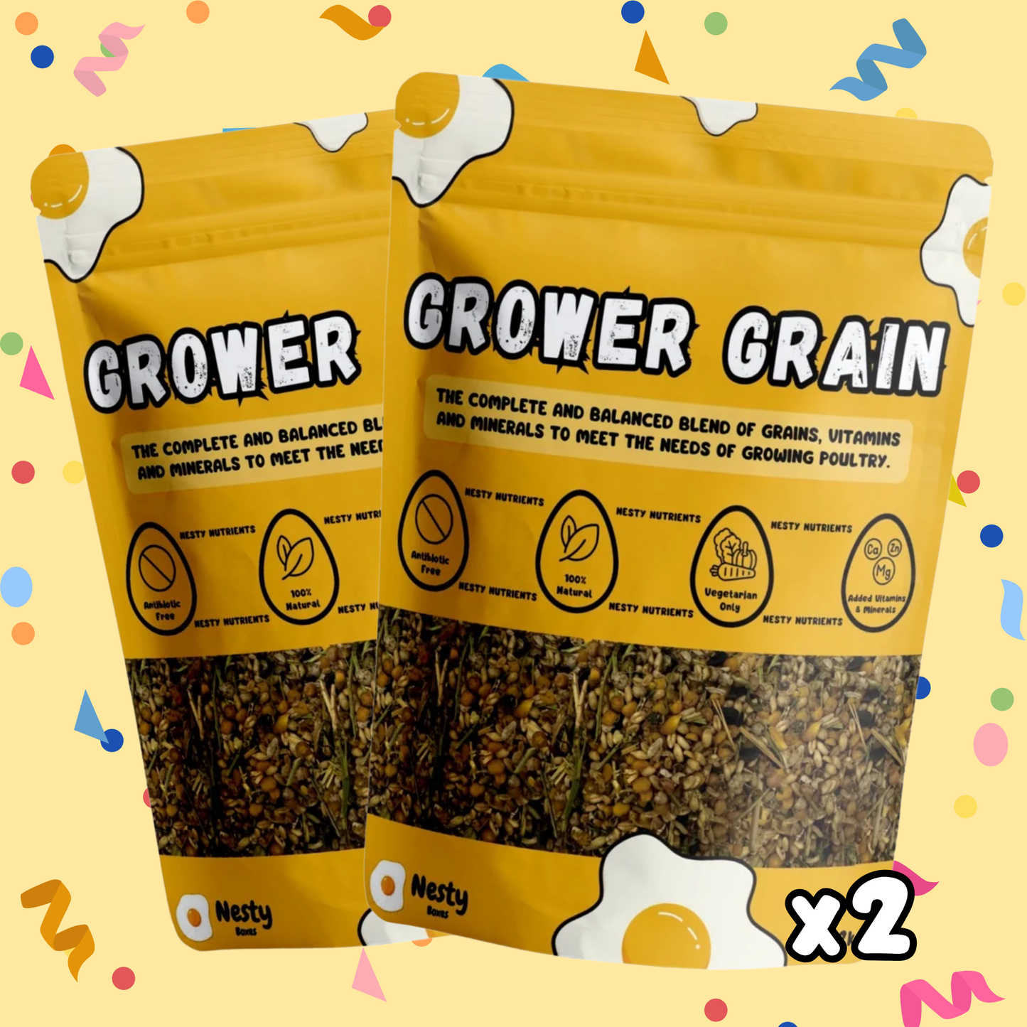 Grower Grain Pullet Grower 2 For 1 Bundle