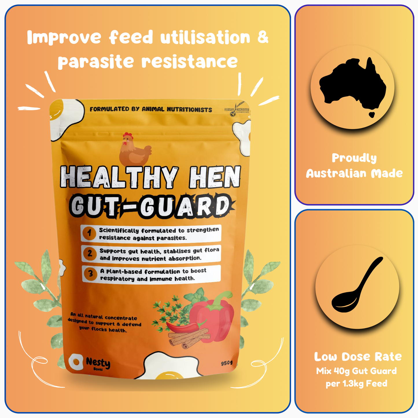 Healthy Hen Gut-Guard