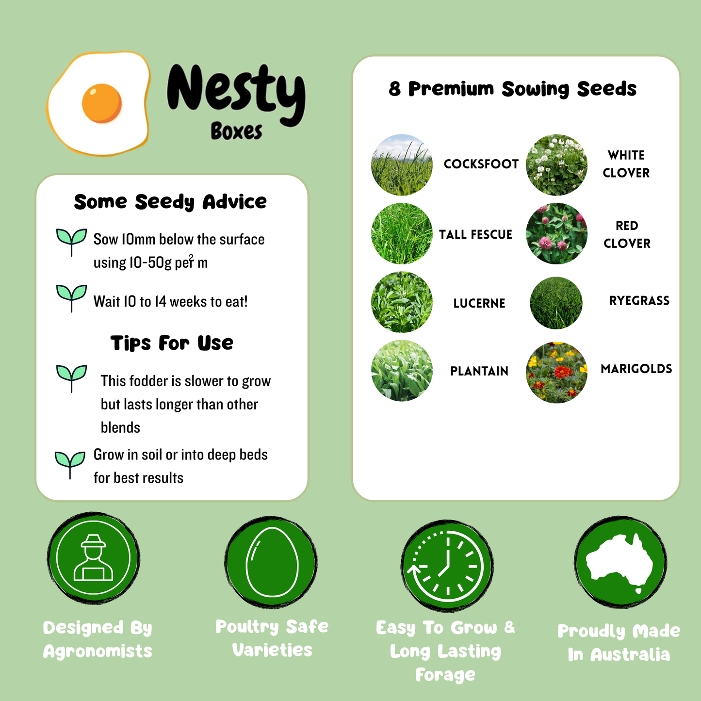 Laying Hen Seed Blend 950g