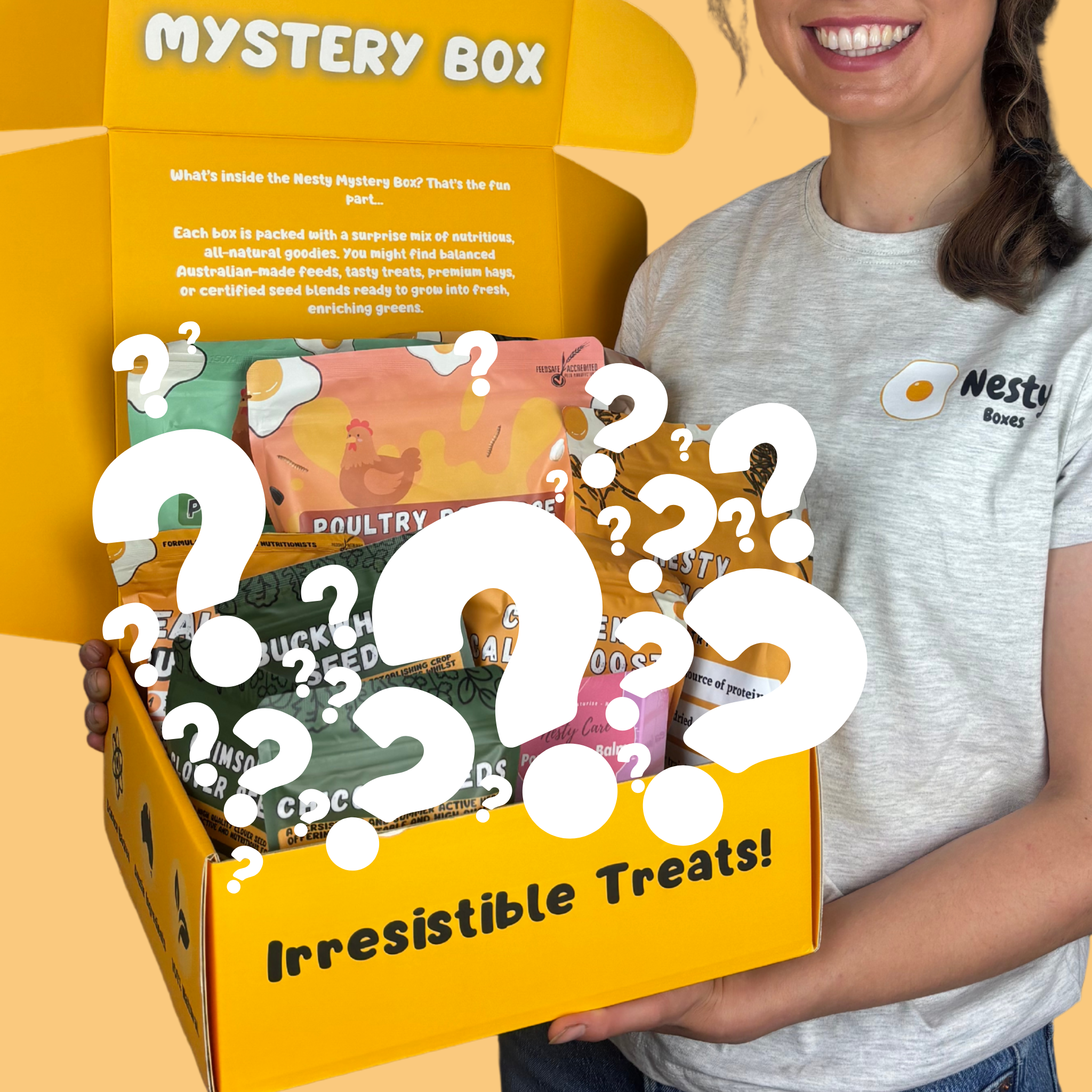 Nesty Treat Mash Mystery Box - For Chickens