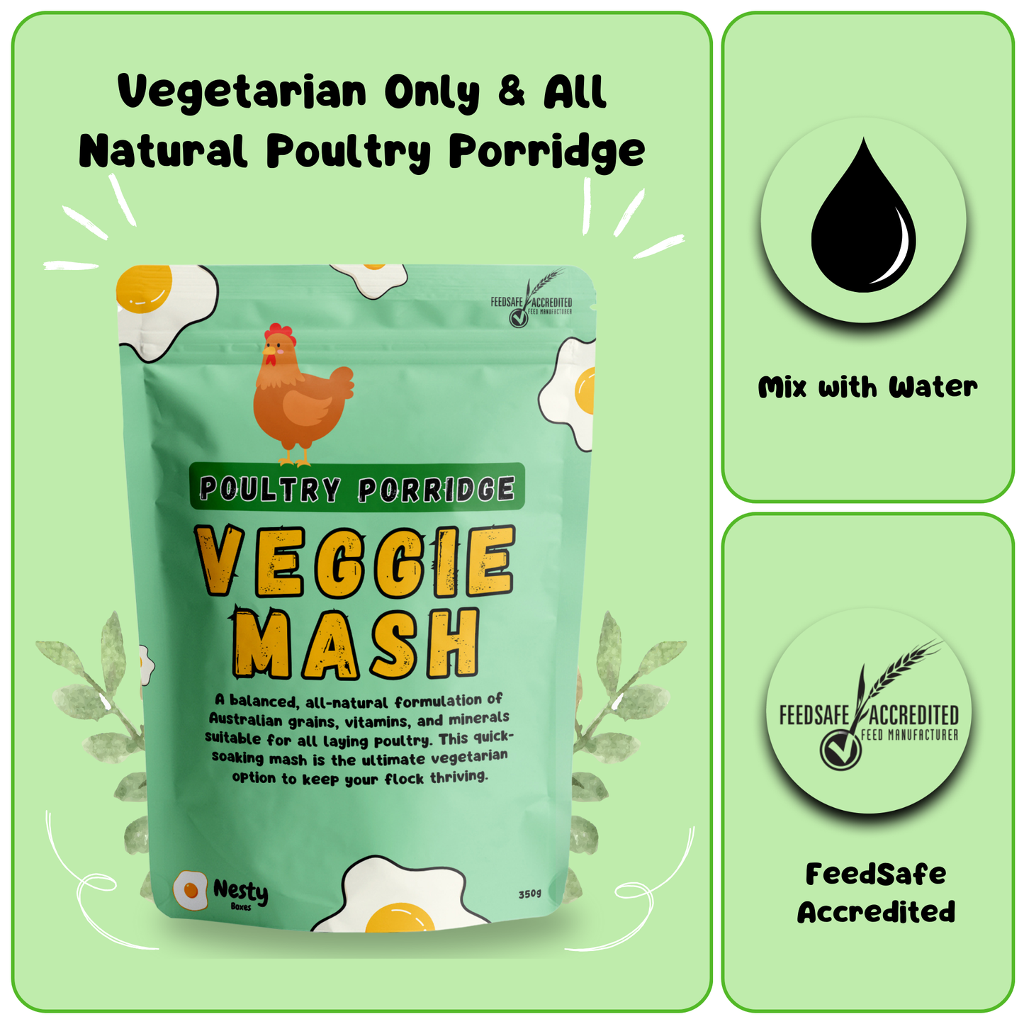 Nesty Poultry Veggie Mash