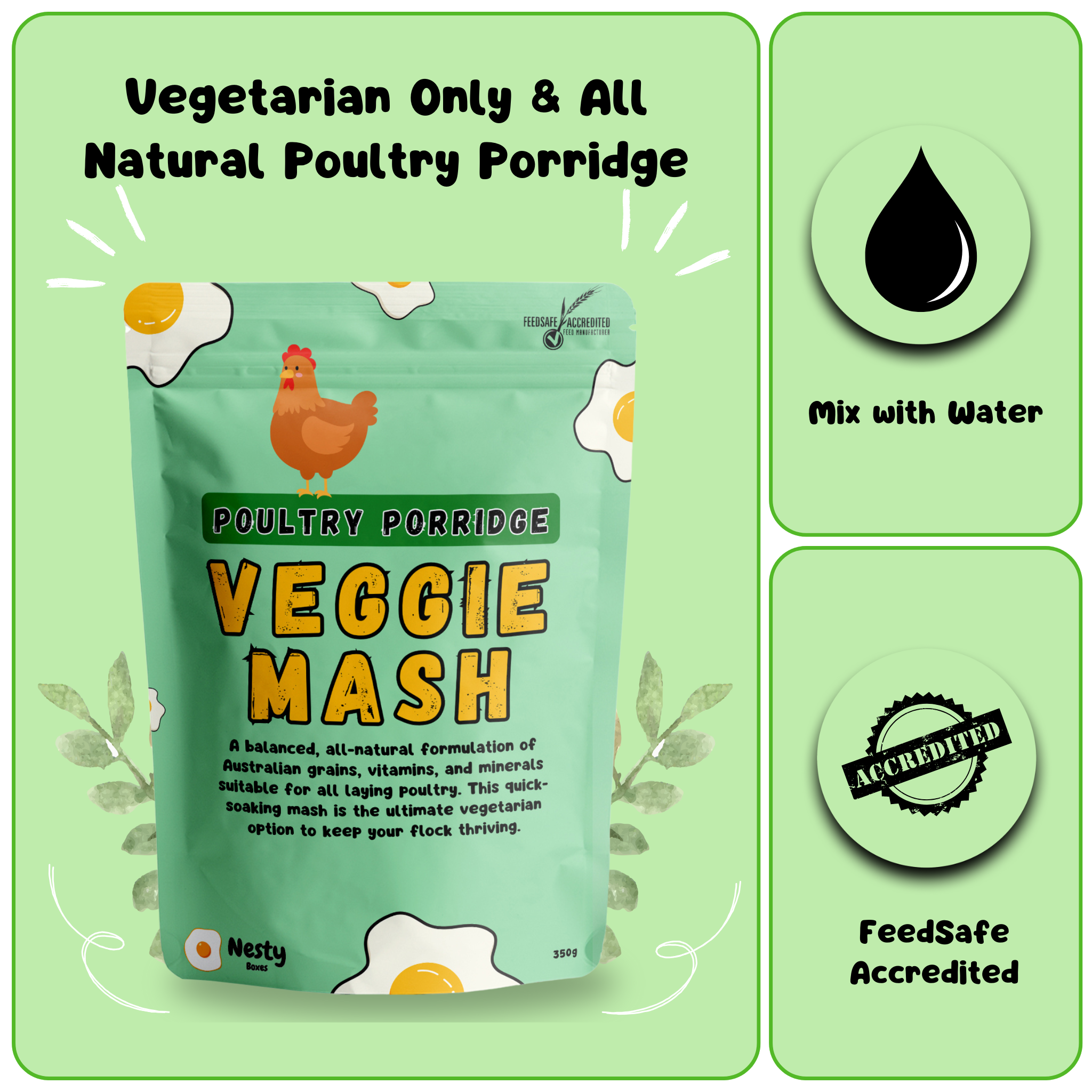 Nesty Poultry Veggie Mash