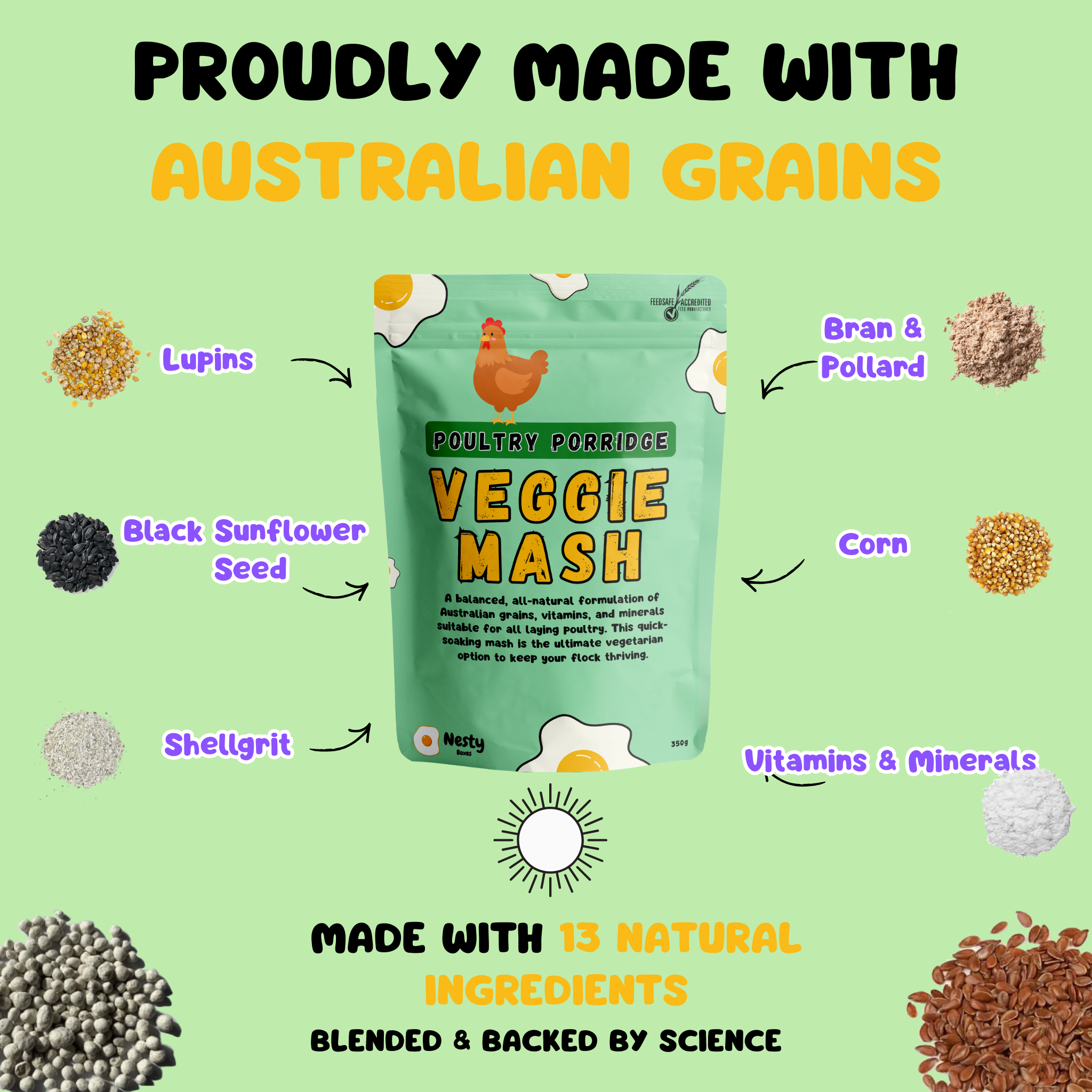 Nesty Poultry Veggie Mash