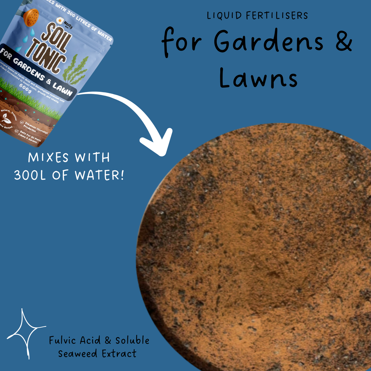 Soil Tonic - Fertiliser Concentrate 600g